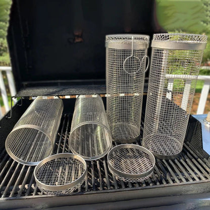 Cylindrical Grill Basket🔥(Buy two get one free)🔥